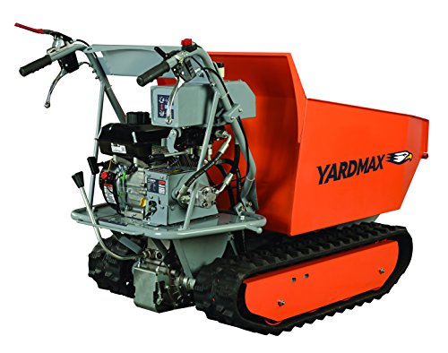 YARDMAX YD8105 Track Barrow with Hydraulic Assist, 1100 lb. Capacity, Briggs CR950, 6.5 hp, 208cc