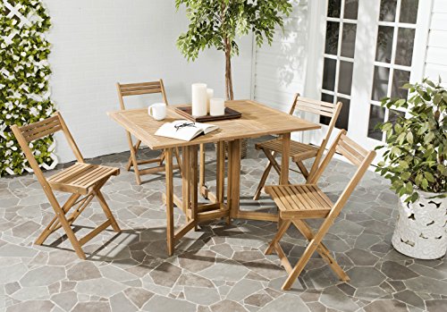 Safavieh Outdoor Living Collection Arvin 5-Piece Dining Set