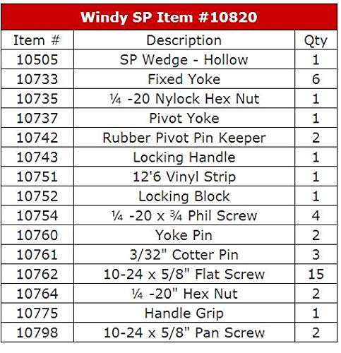 Tapco Tune Up Kits (10818 - MAX 10"6", PRO 10"6" HD, PRO 12"6")