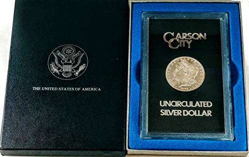 1883 CC Carson City Morgan Silver Dollar GSA $1 Uncirculated US Mint