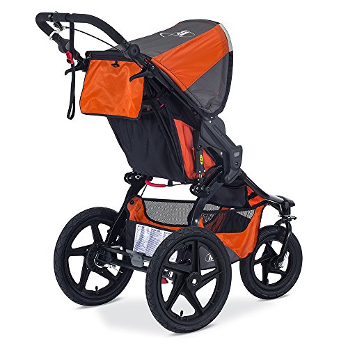 BOB Revolution PRO Jogging Stroller - Up to 75 Pounds - UPF 50+ Canopy - Easy Fold - Adjustable Handlebar with Hand Brake, Canyon