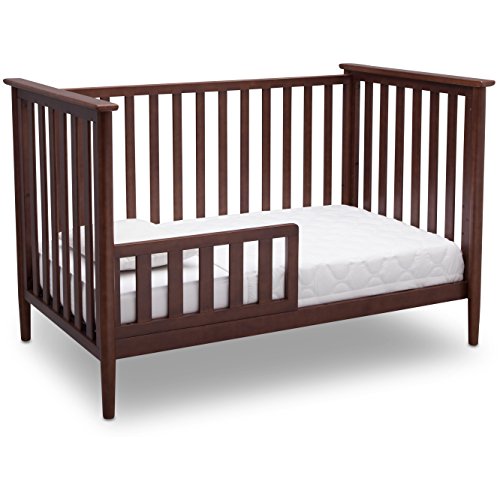 Delta Children Grayson 3-in-1 Convertible Baby Crib, Walnut