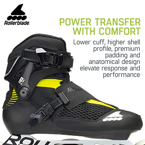 Rollerblade Men's Endurace Elite 110 Fitness Inline Skate, Black/Lime, Size 8.5