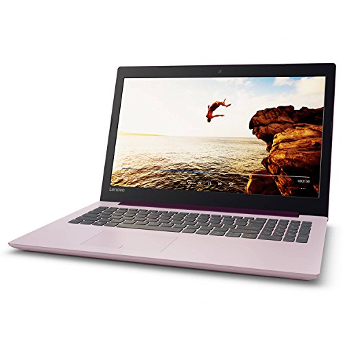 2018 Flagship Lenovo IdeaPad 320 15.6" HD Laptop - AMD Dual-Core A9-9420 3.0GHz 8GB DDR4 Win 10 - Plum Purple