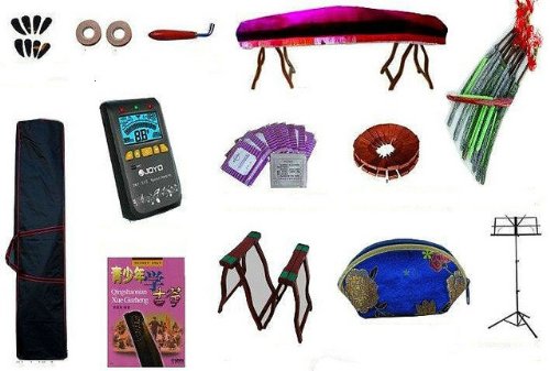 Professional Performing Carved Rosewood Guzheng Instrument Chinese Zither Koto