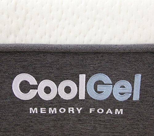 Classic Brands Adjustable Comfort Bed Base with 12" Cool Gel Memory Foam Mattress Set, Split King