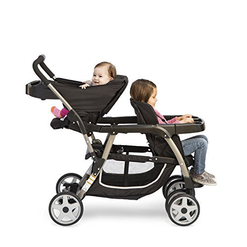 Graco Ready2grow Click Connect Double Stroller, Gotham (Discontinued by Manufacturer)