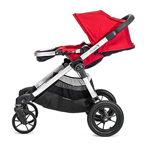 Baby Jogger City Select Stroller - 2016 | Baby Stroller with 16 Ways to Ride, Goes from Single to Double Stroller | Quick Fold Stroller, Ruby