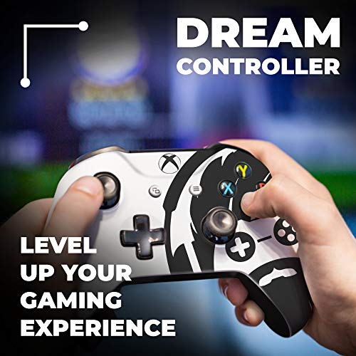 DreamController Original Modded Xbox One Controller - Xbox One Modded Controller Works with Xbox One S/One X/Windows 10 PC - Rapid Fire and Aim Assist Xbox One Controller with Included Mods Manual