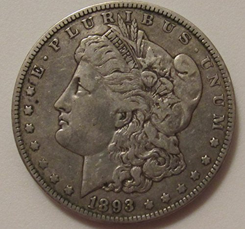 1893 O Morgan Silver Dollar Key Date $1 Extremely Fine