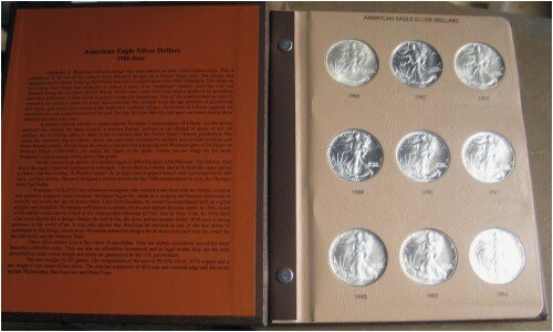 1986-2008 CH Uncirculated American Eagle Dollar Complete Set