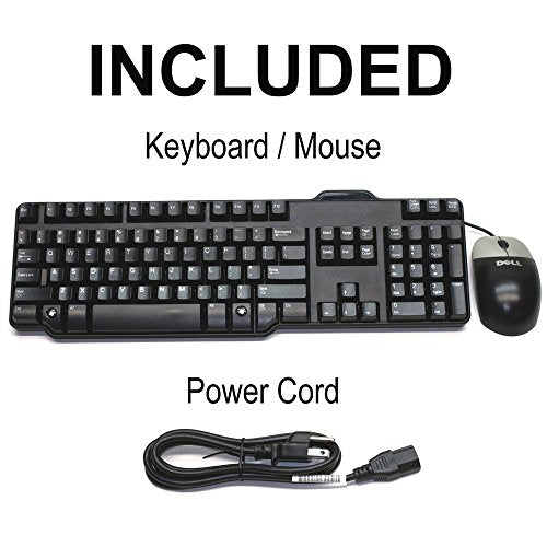 2017 HP Desktop Computer Intel Quad Core i5 3470 up to 3.6GHz 8GB RAM 2TB HDD + 120GB SSD Windows 10 Pro Certified Refurbished
