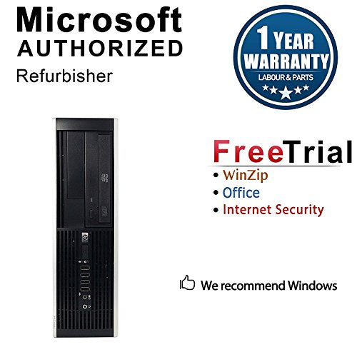 2018 HP Desktop Computer Intel Quad Core i5 2400 12GB RAM 2TB HDD+360GB SSD Win 10 Professional Renewed