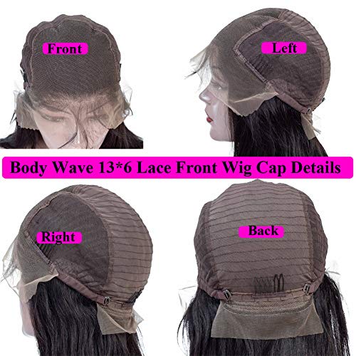 Lace Front Human Hair Wigs for Black Women 13x6 9A Body Wave Lace Front Wigs Human Hair Pre Plucked With Baby Hair