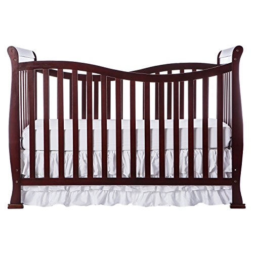 Dream On Me Violet 7 in 1 Convertible Life Style Crib, Cherry