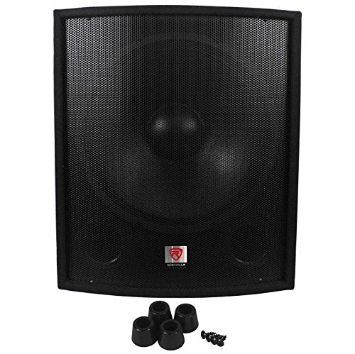 (2) Rockville SBG1188 18" 2000W Pro DJ Subwoofers+RPA12 5000w Amplifier+Cables