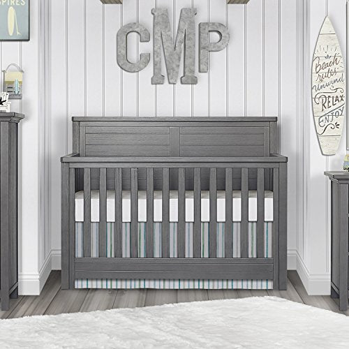 Evolur Belmar Flat 5 in 1 Convertible Crib