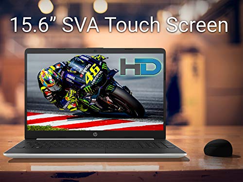 HP 15 Laptop, 15.6" HD Touch Display, Intel Core i7-8565U Upto 4.6GHz, 16GB RAM, 512GB NVMe SSD, HDMI, Card Reader, Wi-Fi, Bluetooth, Windows 10 Pro
