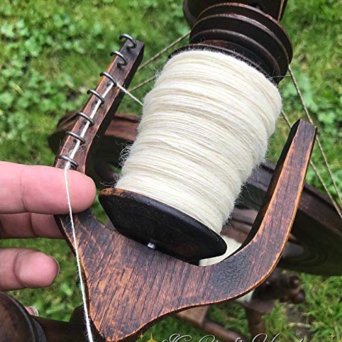 Shep's Natural White Merino Wool Top Roving Fiber Spinning, Felting Crafts USA (8lb)