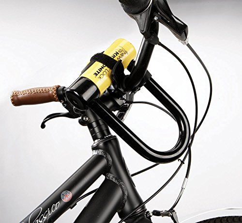 Kryptonite New-U New York Standard Heavy Duty Bicycle U Lock Bike Lock BLACK/YELLOW, 10