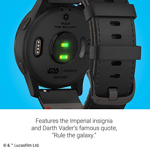 Garmin Legacy Saga Series, Star Wars Darth Vader Inspired Premium Smartwatch, Includes a Darth Vader Inspired App Experience