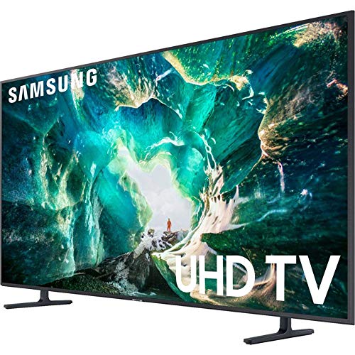 Samsung UN55RU8000 55" RU8000 LED Smart 4K UHD TV (2019) w/Deco Mount Slim Flat Wall Mount Ultimate Bundle, Screen Cleaner (Large Bottle) and SurgePro 6-Outlet Surge Adapter w/Night Light