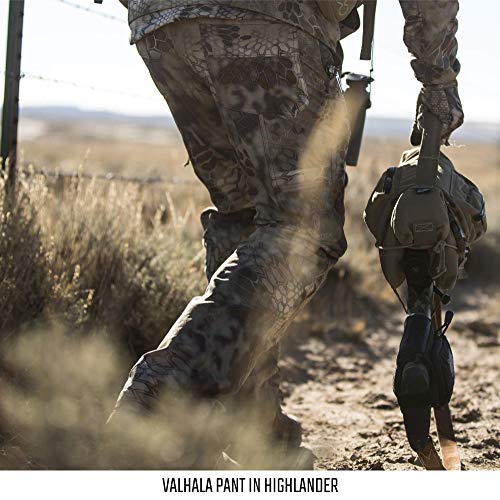 Kryptek Men’s Valhalla Pant, Lightweight, Breathable, 4-Way Stretch, Warm Weather Camo Hunting Pant