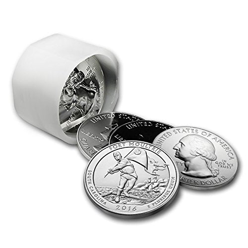 2016 5 oz Silver ATB Fort Moultrie National Monument, SC Silver Brilliant Uncirculated