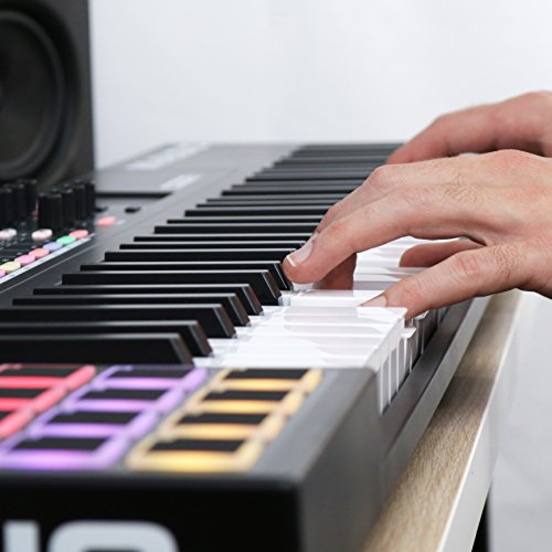 M-Audio Code 61 (Black) | USB MIDI Controller With 61-Key Velocity Sensitive Keybed, X/Y Pad, 16 Velocity Sensitive Trigger Pads & A Full-Consignment of Production/Performance Ready Controls