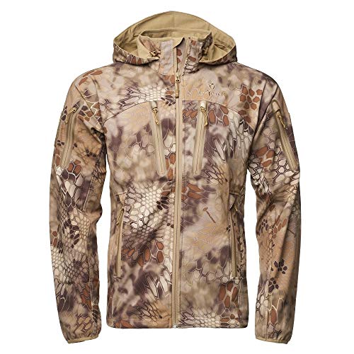Kryptek Dalibor 3 Jacket, Khaki, 2XL, 18DALJKI7