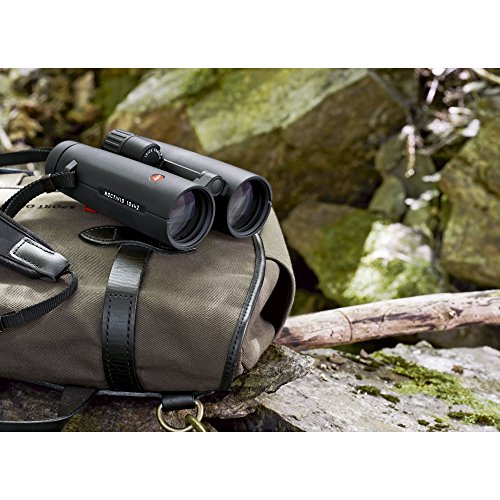 Leica 8x42 Noctivid Water Proof Roof Prism Binocular with 7.7 Degree Angle of View, Black