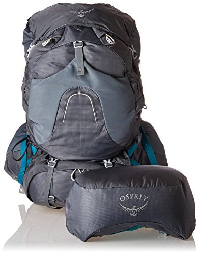 Osprey Packs Pack Aura Ag 65 Backpack, Vestal Grey, Small