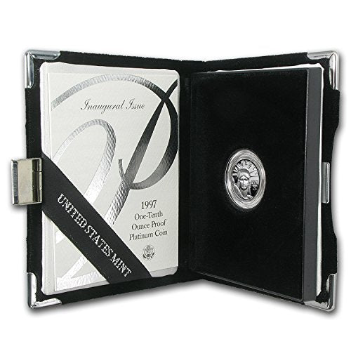 1997 W 1/10 oz Proof Platinum American Eagle (w/Box & COA) Issue Brilliant Uncirculated