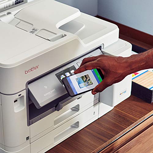 Brother Inkjet Printer INKvestmentTank Color Inkjet All-in-One Printer w/Wireless, Duplex Printing, NFC & Up to 1 Year of Ink-In-box