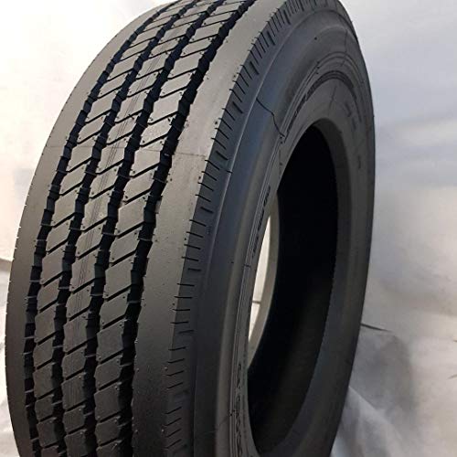 (1-TIRE) 225/70R19.5 14 Ply New Road Crew 600 Radial Steer All Positions Tires 14 Ply 228/126M