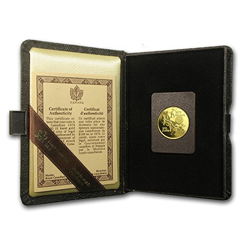 1979 CA Canada 1/2 oz Proof Gold $100 Year of the Child 1/2 OZ About Uncirculated