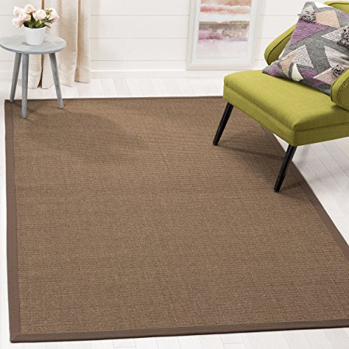 Safavieh Natural Fiber Collection NF441C Hand Woven Brown Sisal Area Rug (9' x 12')