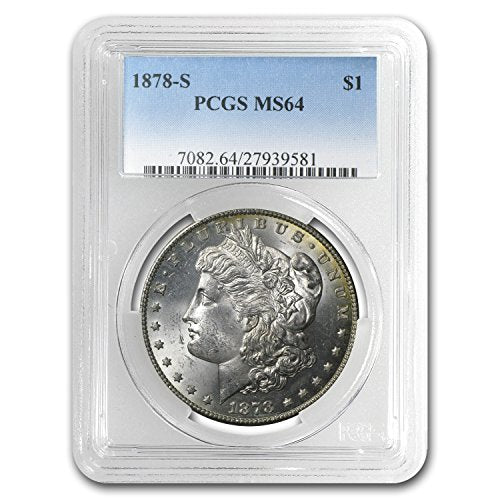 1878 S Morgan Dollar MS-64 PCGS $1 MS-64 PCGS