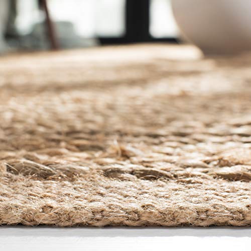 Safavieh Cape Cod Collection CAP355A Hand Woven Flatweave Natural Jute Area Rug (11' x 15')