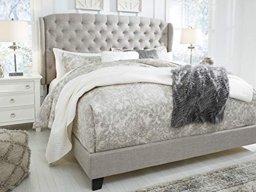 Signature Design By Ashley - Jerary Queen Upholstered Bed - Casual Style - Gray