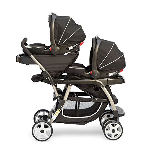 Graco Ready2grow Click Connect Double Stroller, Gotham (Discontinued by Manufacturer)