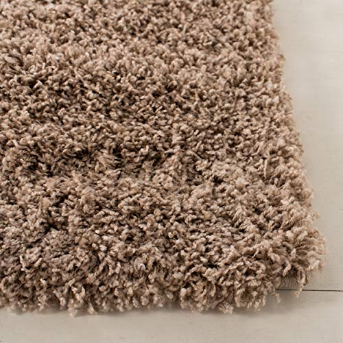 Safavieh Laguna Shag Collection SGL303C Sand Area Rug (8' x 10')