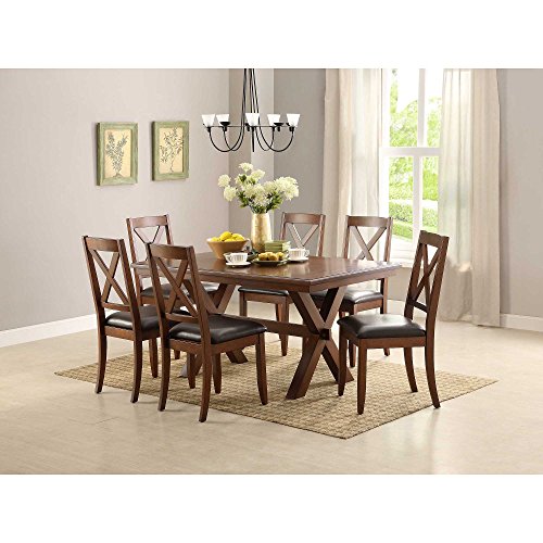 Better Homes and Gardens Maddox Crossing Dining Chair, Set of 2, Brown