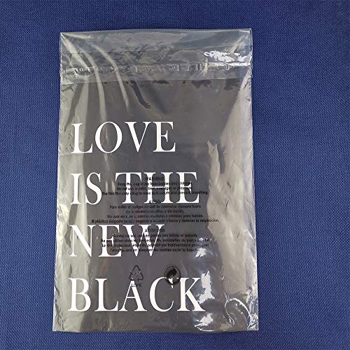 100 Pack 9x12inch Self Seal Clear Suffocation Safety Warning Poly Bags 1.5 Mil,Perfect for Packaging, Shipping & FBA Shipment