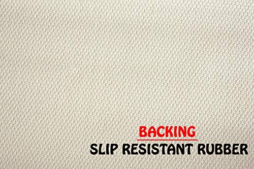 RugStylesOnline Custom Runner Meander Roll Runner 26 Inch Wide x Your Length Size Choice Slip Skid Resistant Rubber Back 7 Color Options (Brown, 30 ft x 26 in)