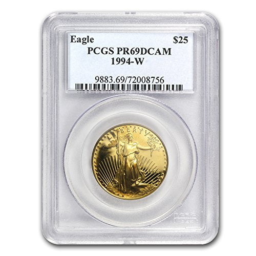 1986 - Present 1/2 oz Proof Gold American Eagle PR-69 PCGS (Random Year) 1/2 OZ PR-69 PCGS