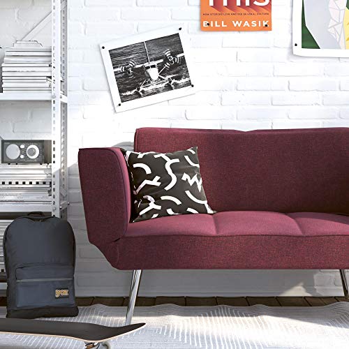 Novogratz Leyla Loveseat, Berry