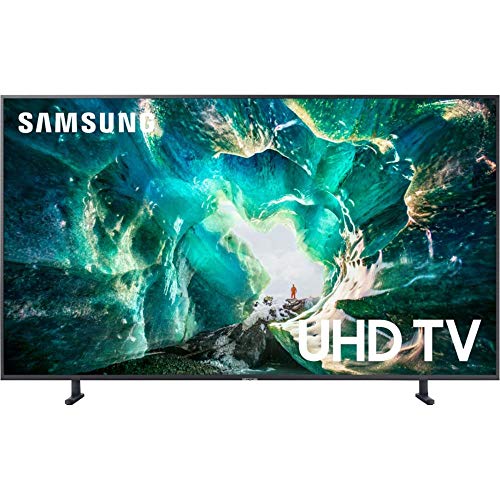 Samsung UN55RU8000 55" RU8000 LED Smart 4K UHD TV (2019) w/Deco Mount Slim Flat Wall Mount Ultimate Bundle, Screen Cleaner (Large Bottle) and SurgePro 6-Outlet Surge Adapter w/Night Light