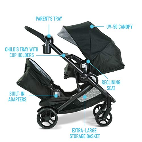 Graco Modes2Grow Double Stroller, Spencer