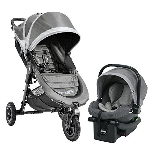 Baby Jogger City Mini GT Travel System, Steel Gray